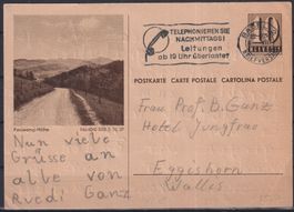 W1) Postkarte Passwang-Höhe, sehe Scan