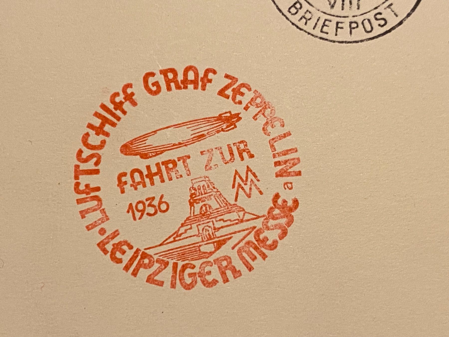 Alle Briefmarken: 1936, Graf Zeppelin Leipziger Messe – Gebraucht aus Aarau von hilde47 1