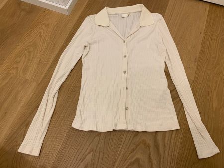 Bluse / Oberteil Nümph Gr. XS beige