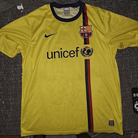 Originales FC Barcelona away Trikot 08/09 Grösse L
