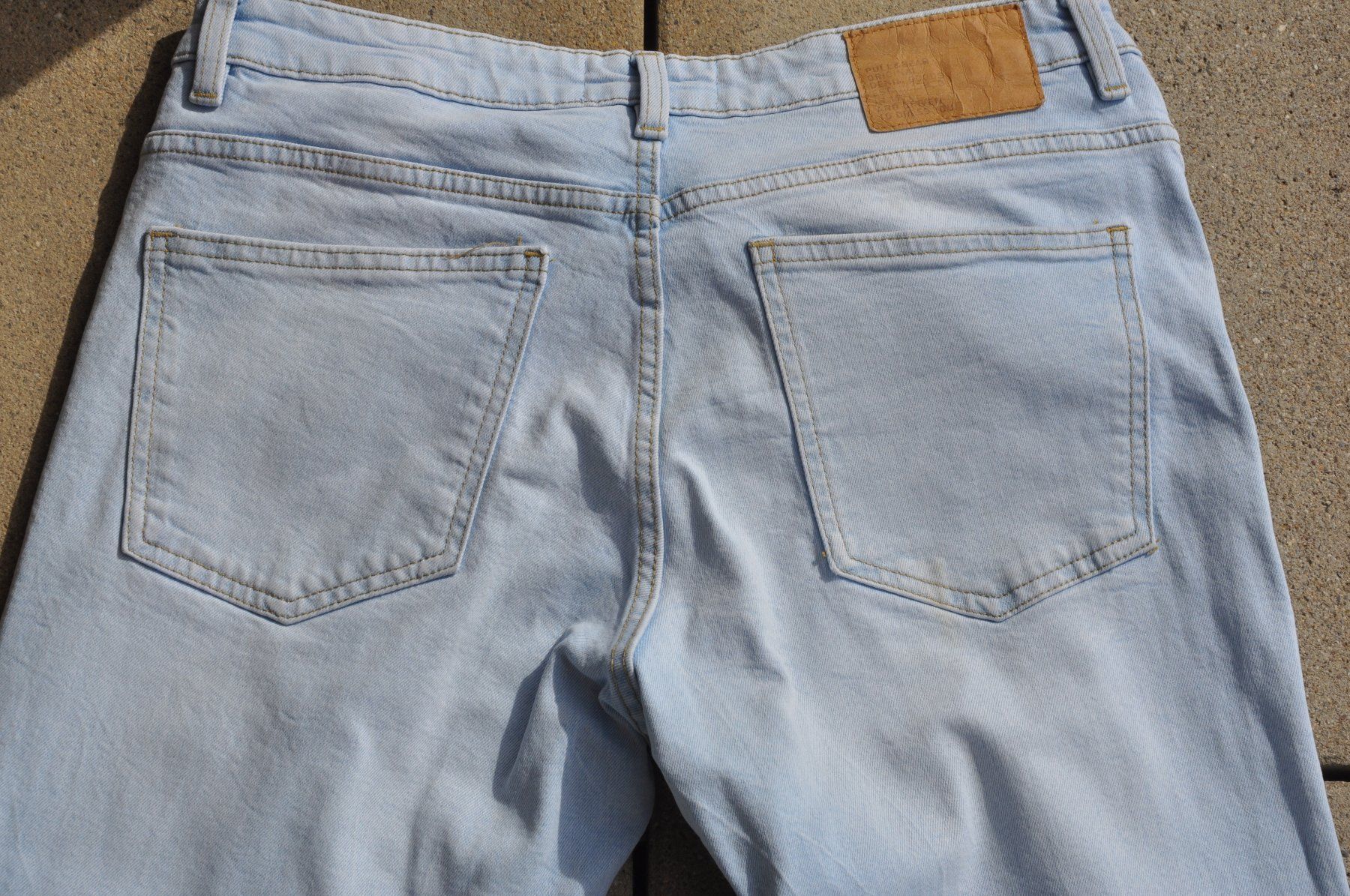 Pull&Bear Jeans: PULL & BEAR Jeans Grösse 32 - Hellblau - Kaum getragen – Usato da Winterthur venduto da juve1972 5