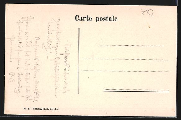 Cartoline postali: Menzingen, Blick auf Institut und Lehrer – Usato da Berlin venduto da bartko-reher 1