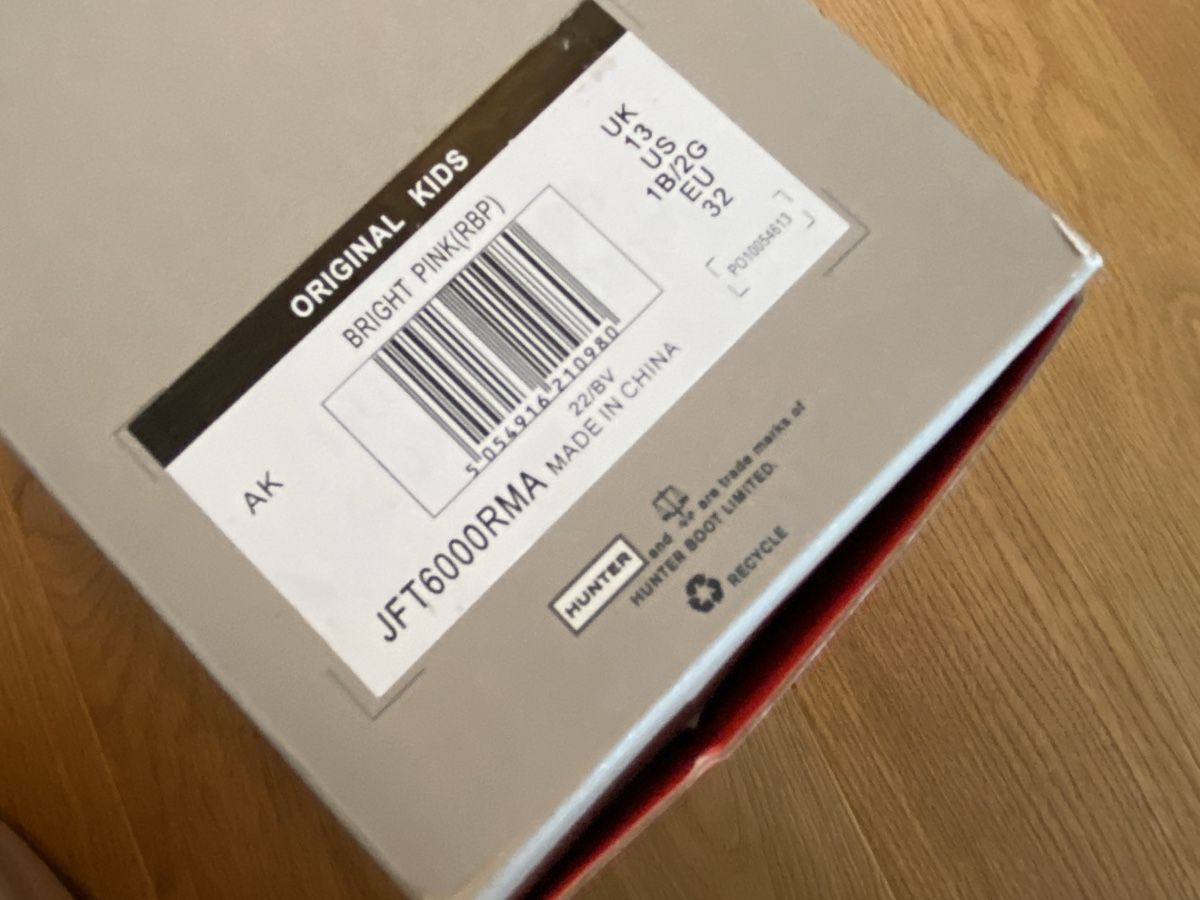 Hunter Scarpe per ragazze: Hunter Gummistiefel Gr.32 Neu! – Nuovo e nell'imballaggio originale da Genthod venduto da Tidus04 3