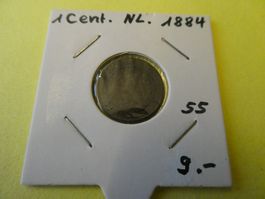 Niederlande 1884, 1 Cent