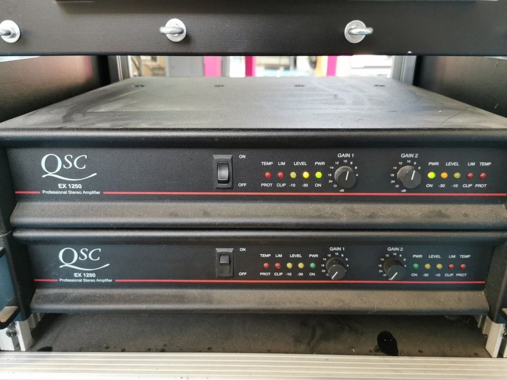 QSC Amplifier EX1250 im Flightcase | Acheter sur Ricardo