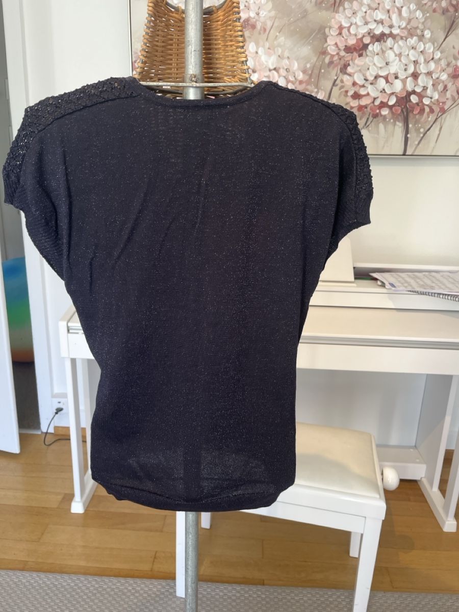 Morgan Pullover & Sweatshirts: Stricktop Morgan, dunkelblau mit Glitzer – Gebraucht aus Solothurn von Bobesch08 3
