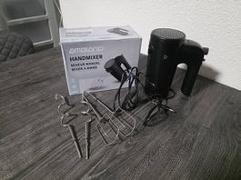 Ambiano Handmixer schwarz mit Zubehör