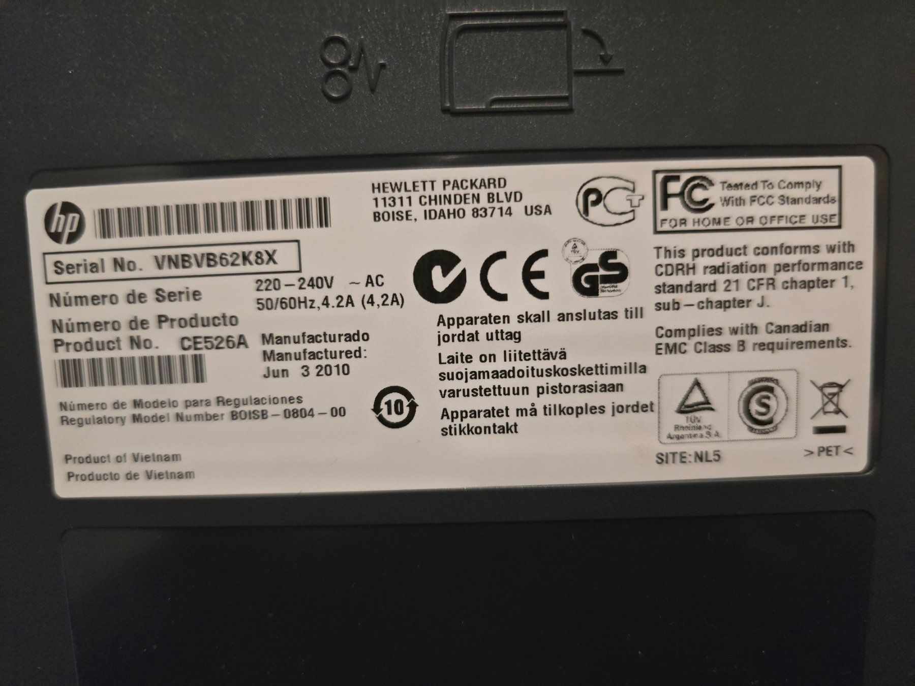 Hewlett Packard Stampanti: HP LaserJet P3015 Drucker mit Zusatzfach – Usato da Füllinsdorf venduto da master_mind 3