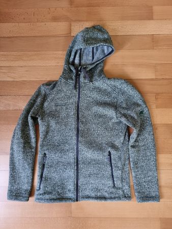Mammut Fleece Jacke mit Kapuze, Gr. M - Top Zustand!
