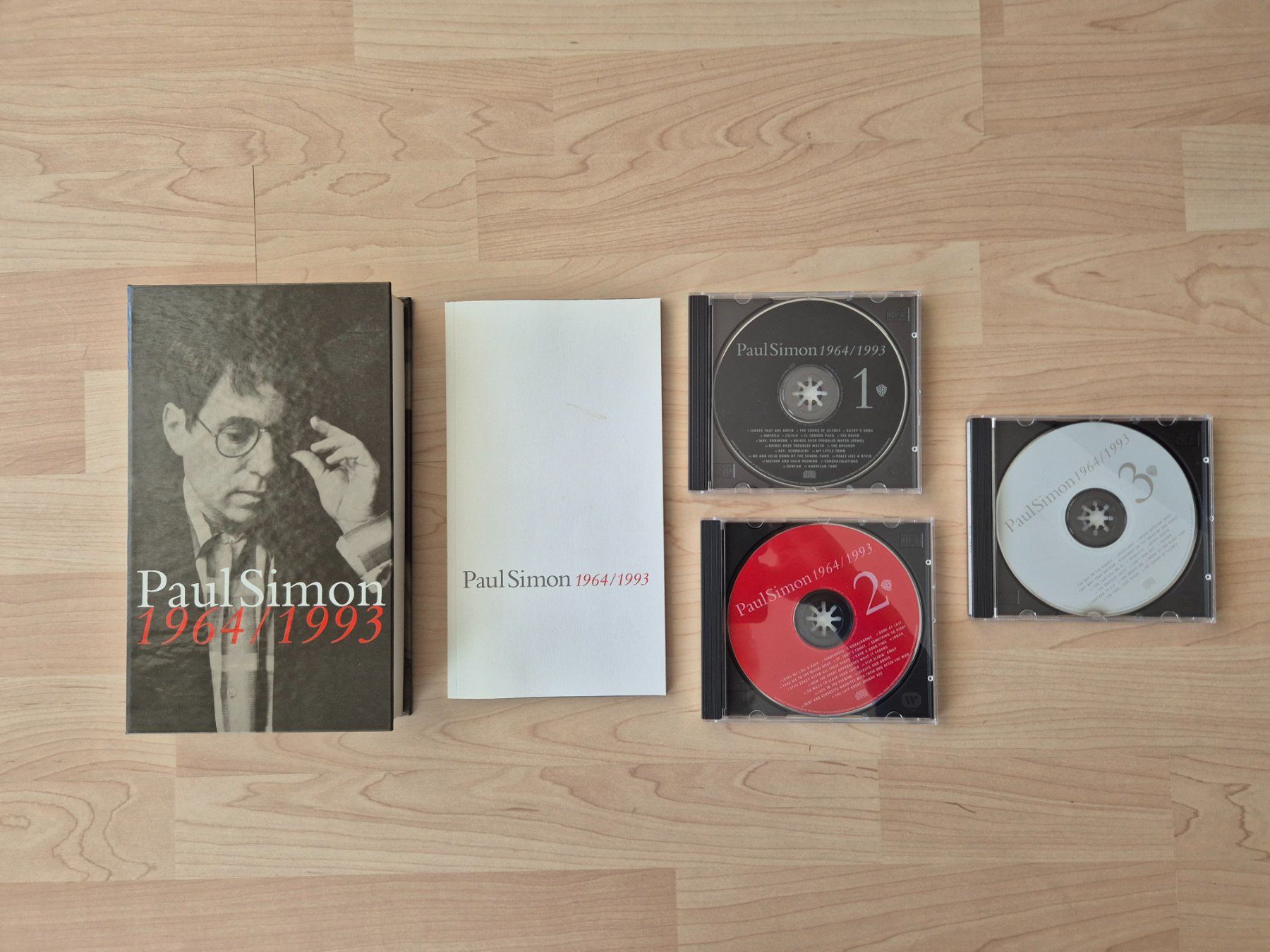 CD: Paul Simon - 1963 / 1993, 3 CD-Box – Usato da Ostermundigen venduto da Foghat01