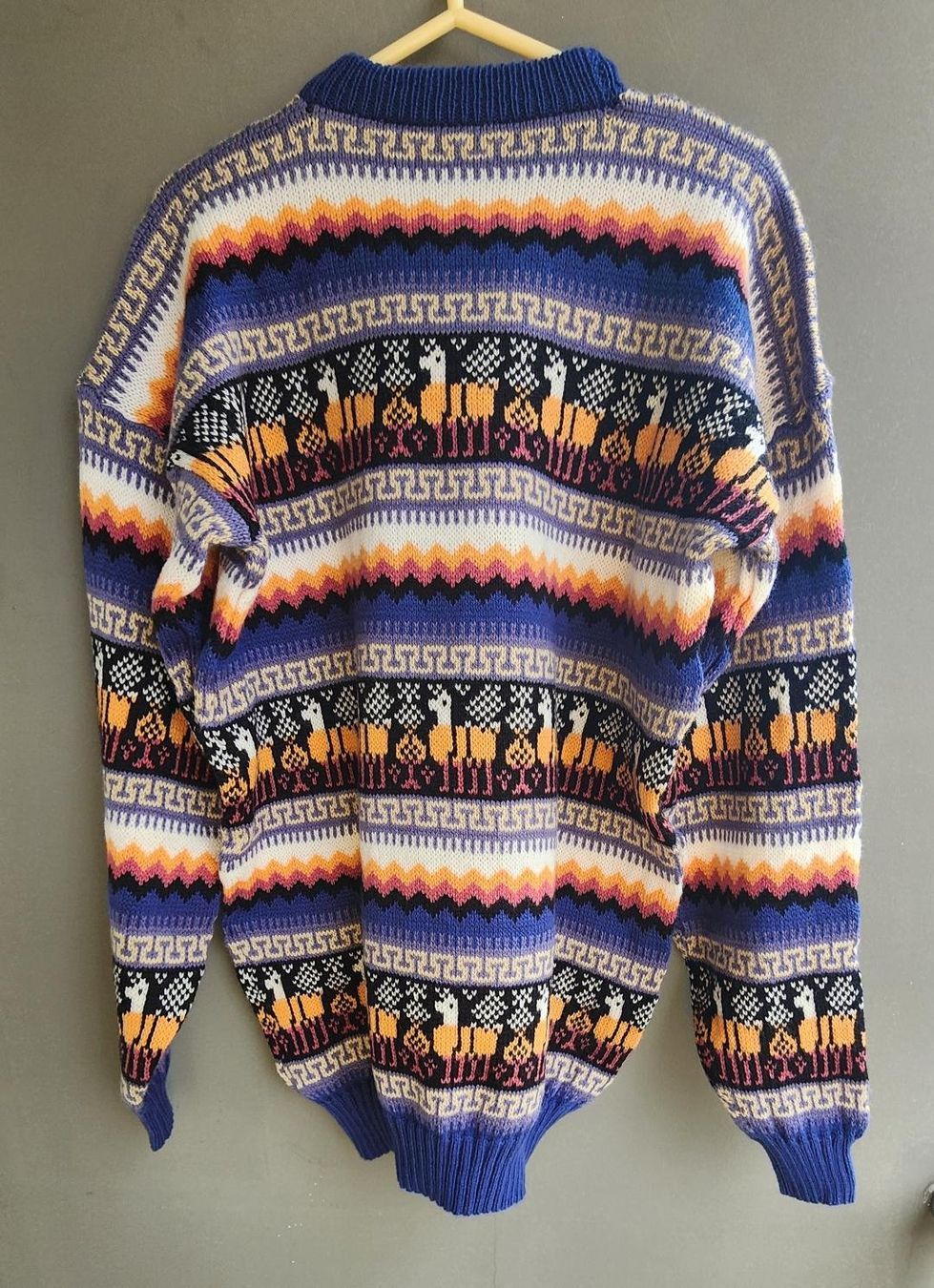 Maglioni & Felpe: wunderschöner Alpaca Strickpullover Pulli Gr.XL, Neu!!! – Nuovo (secondo la descrizione) da Lima- Peru venduto da Alpaka-Haus 2