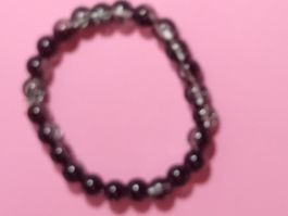 echt stein,,rauchquarz,,,armband