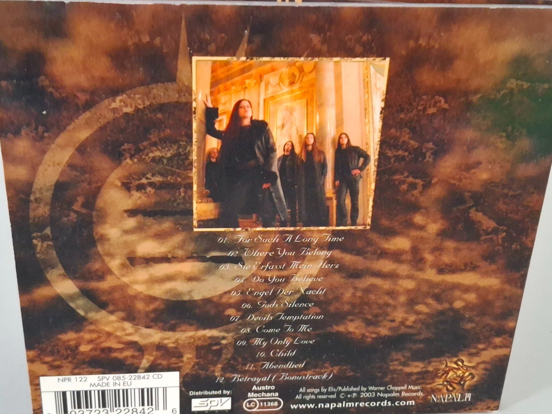CD: CD Elis - Gods Silence, Devils Temptation/  Heavy Metal – Usato da Aarberg venduto da Jackup1 1