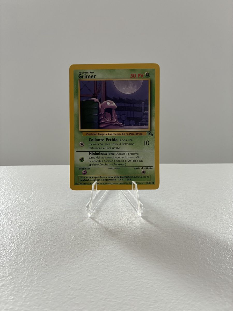 Pokémon Cartes à collectionner: Carta Pokémon Grimer 48/62 – Neuf (Voir description) à Taverne par nad02026