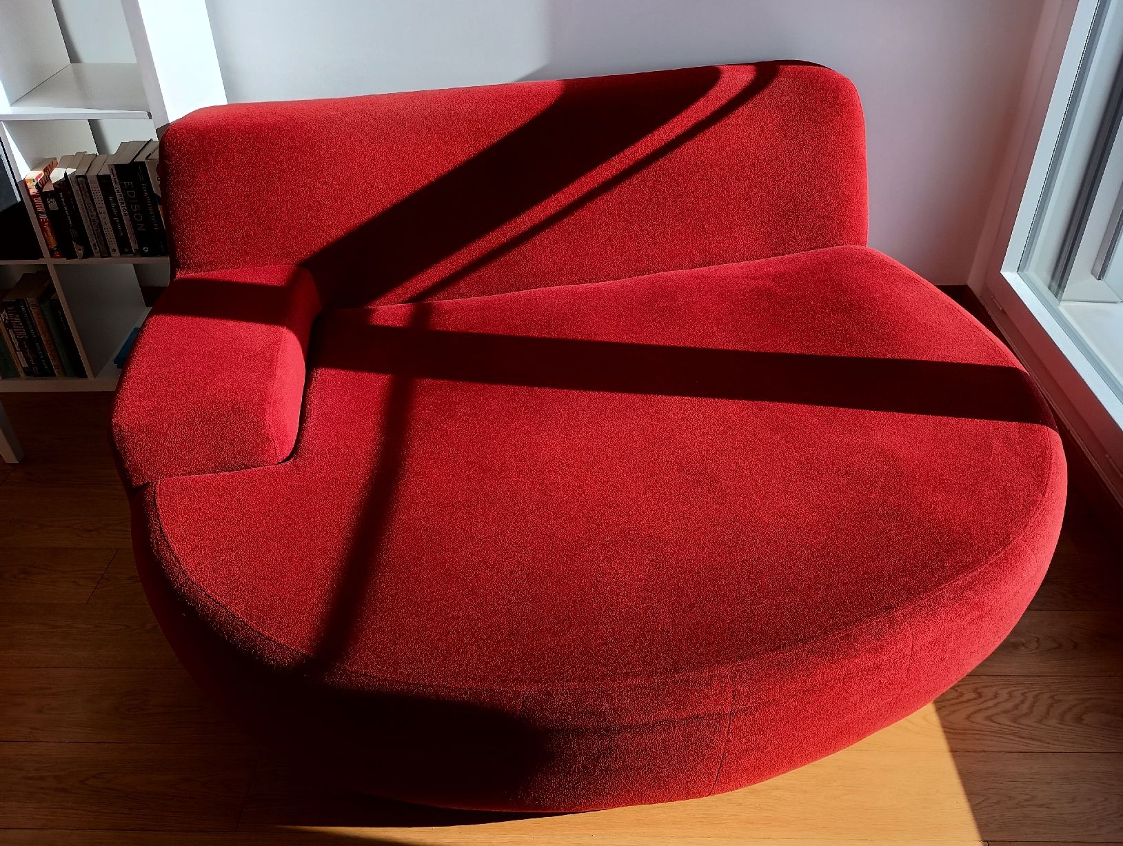 Divani: Cellini canapé rond - Rouge – Usato da Genève venduto da ric_b9nj 3