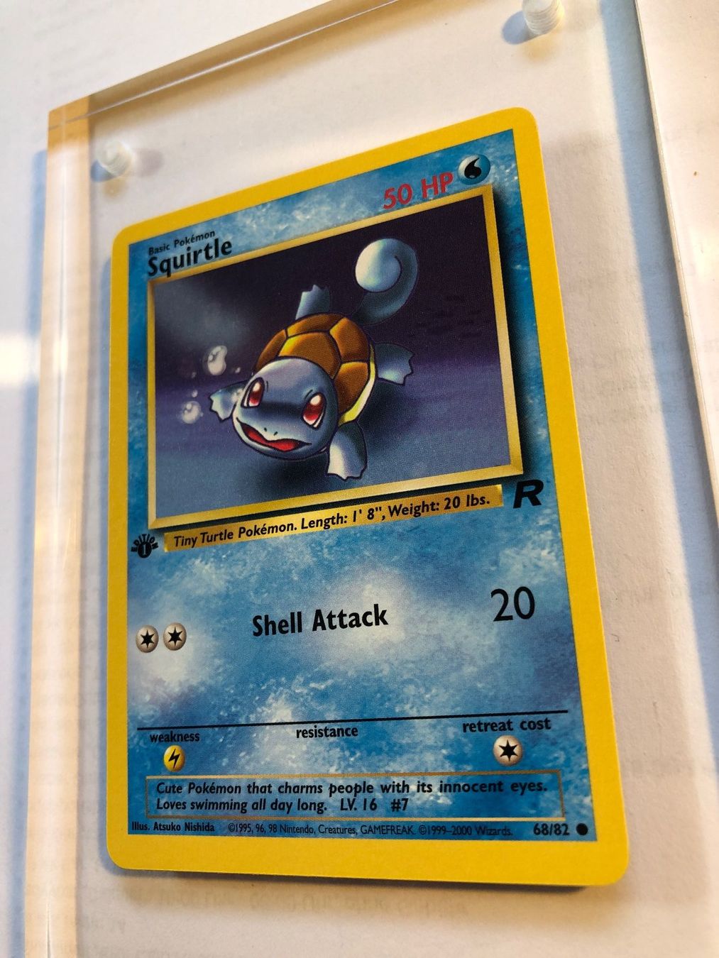 Cartes à collectionner: Squirtle 1st Team Rocket - MINT - ab 1.- – D'occasion à Giubiasco par dan_pr8b 2