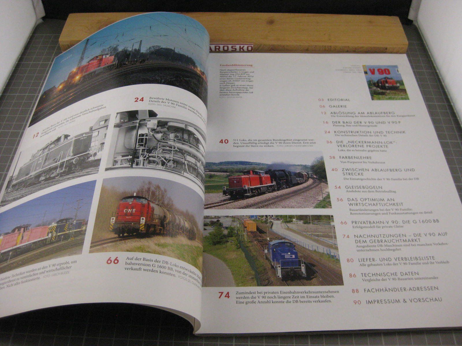 Bücher: Heft: V 90, Eisenbahn Journal Special 2/2016, Format ca A4, – Gebraucht aus Malters von Marosko 1