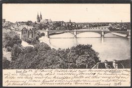 .Basel , Totalansicht , gel. 1904