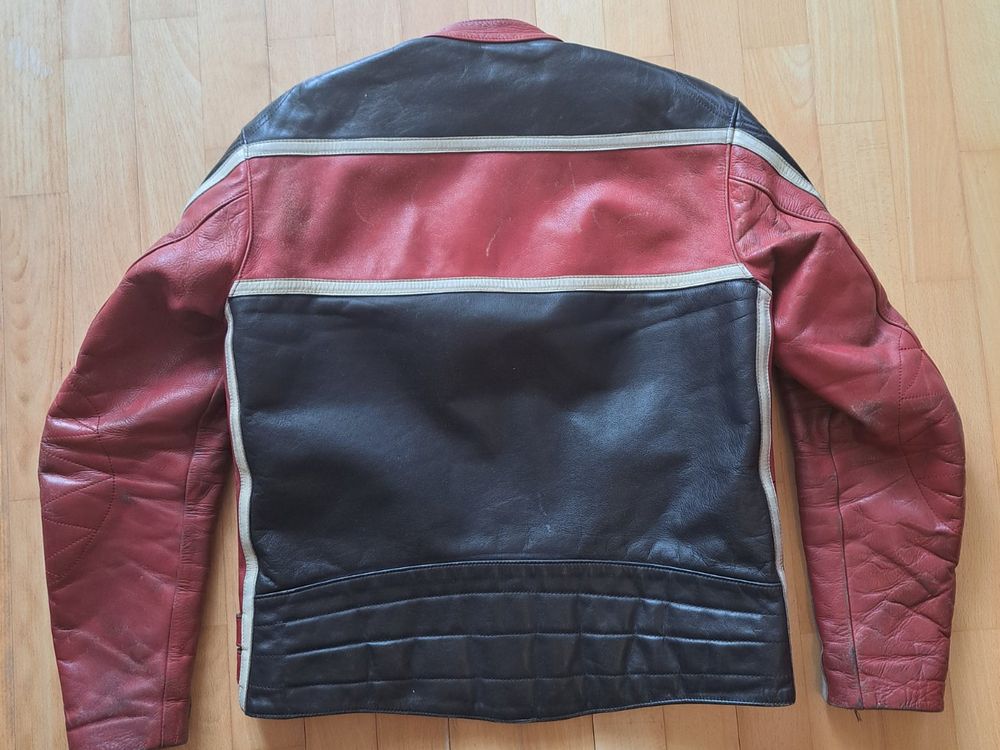 FLM Giacche: FLM Leder-Motorradjacke Vintage – Usato da Castaneda venduto da laurin155 2