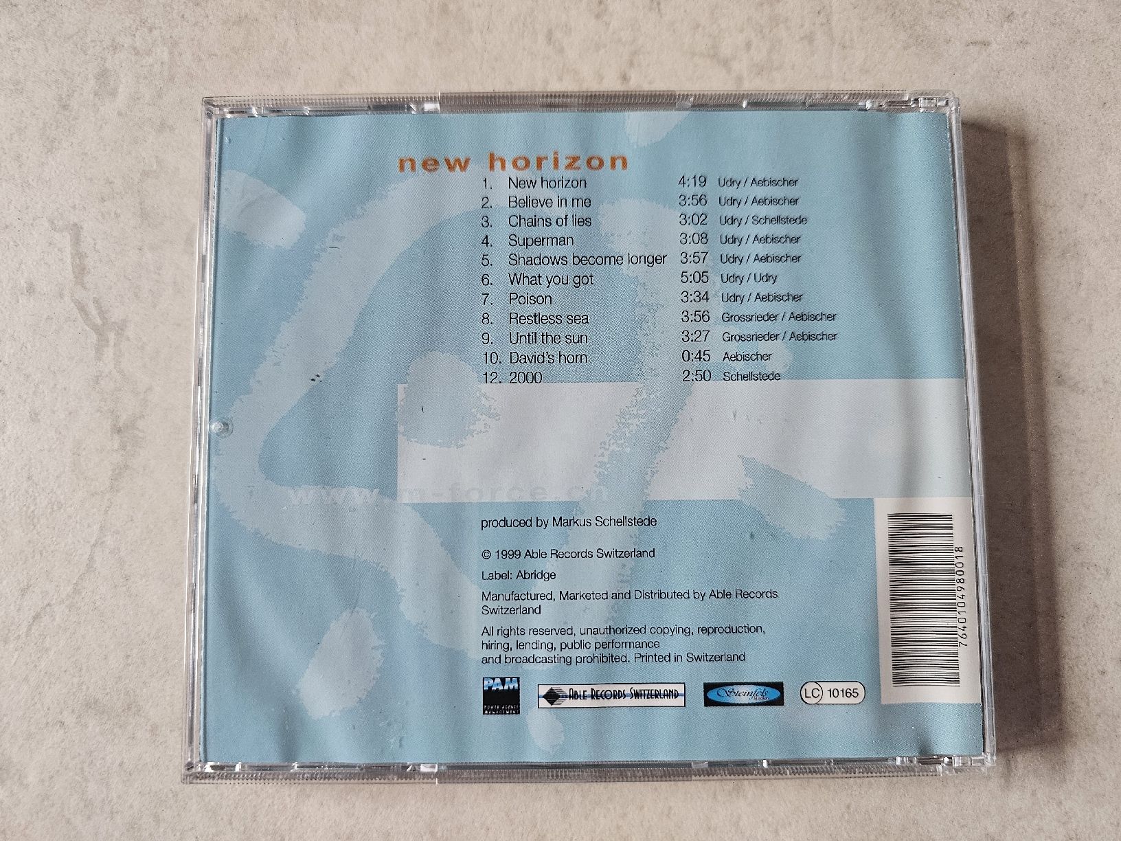 CD: New Horizon  -  MForce  /  Selten – Usato da Schneisingen venduto da backstore24 1
