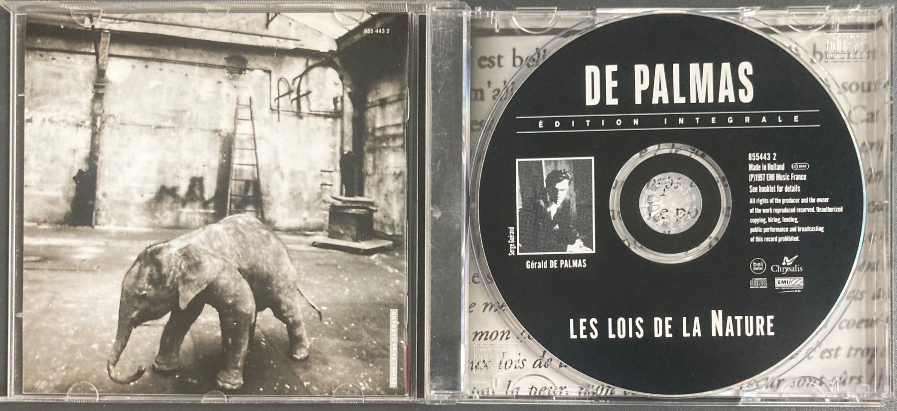 CDs: DE PALMAS - LES LOIS DE LA NATURE – Gebraucht aus Poliez-Pittet von Newtown-Records 2