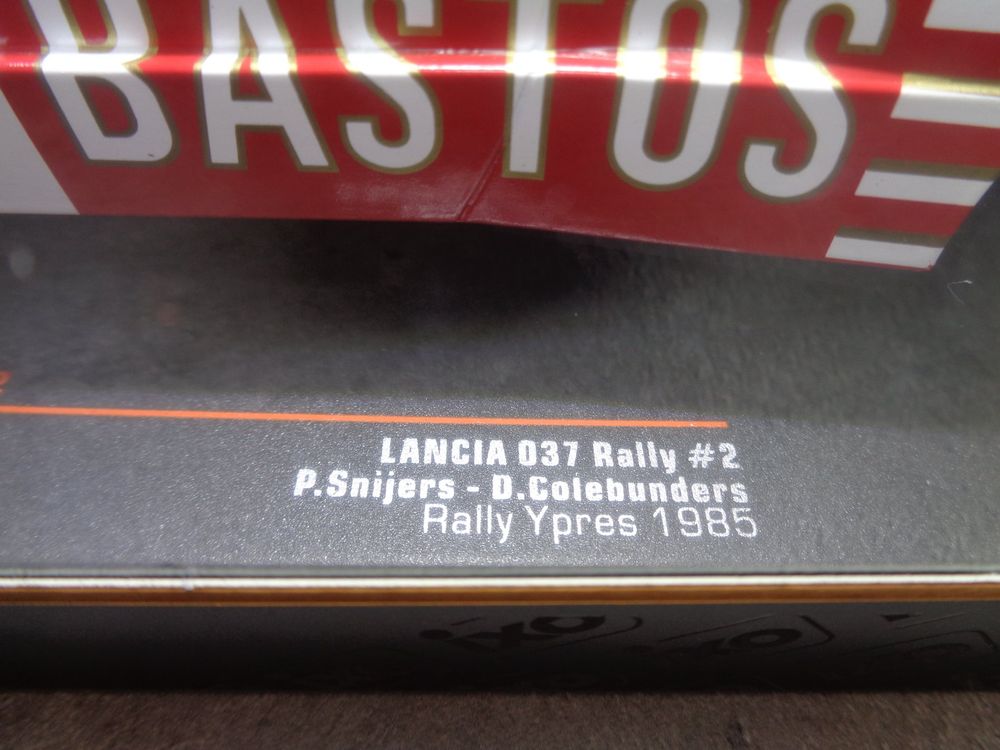 Ixo 1:18 Lancia 037 Rallye Ypres 1985 P. Snijers 5