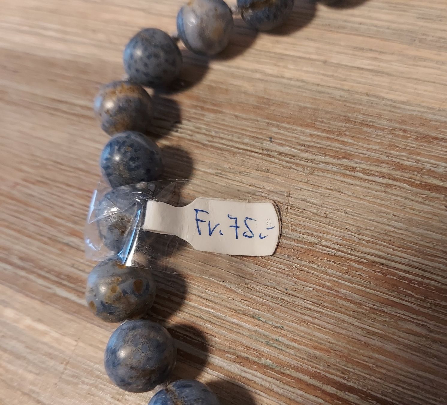 Catenine: Neue blaue Apatit Halskette 70 cm – Nuovo e nell'imballaggio originale da Basel venduto da Mazzo84 1