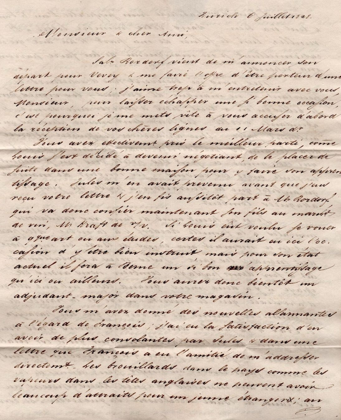 Tutti i francobolli: Vorphilatelie  Zürich 1828 – Usato da Vilters venduto da Jere3943 2