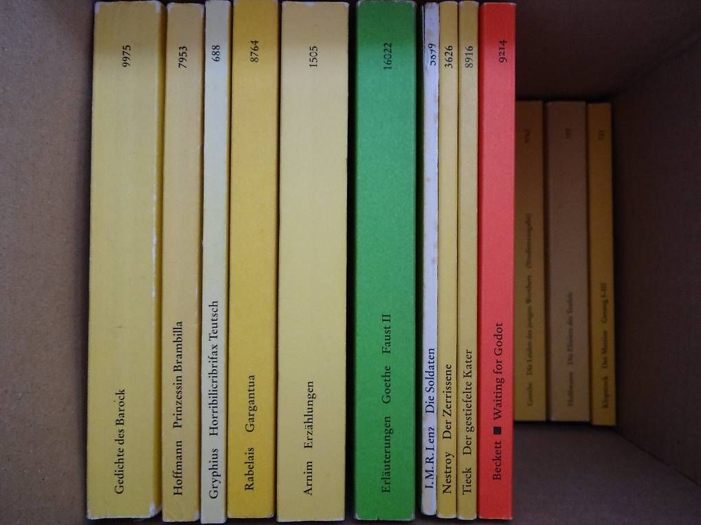Livres: Reclam-Bibliothek – D'occasion à Olten par J.Gr
