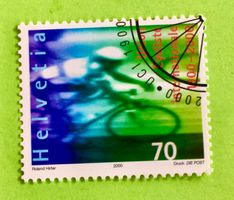 Nr.989 Radfahrer GESTEMPELT 2008 