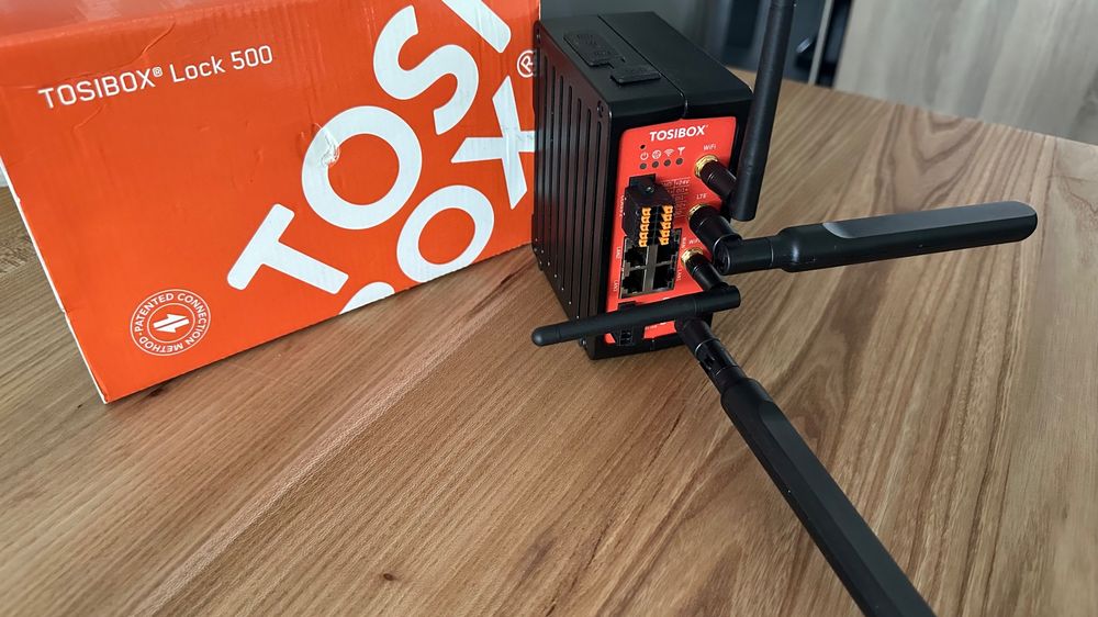 Tosibox Lock 500i-LTE inkl. 4G High Performance Antenne (Gebraucht) in ...
