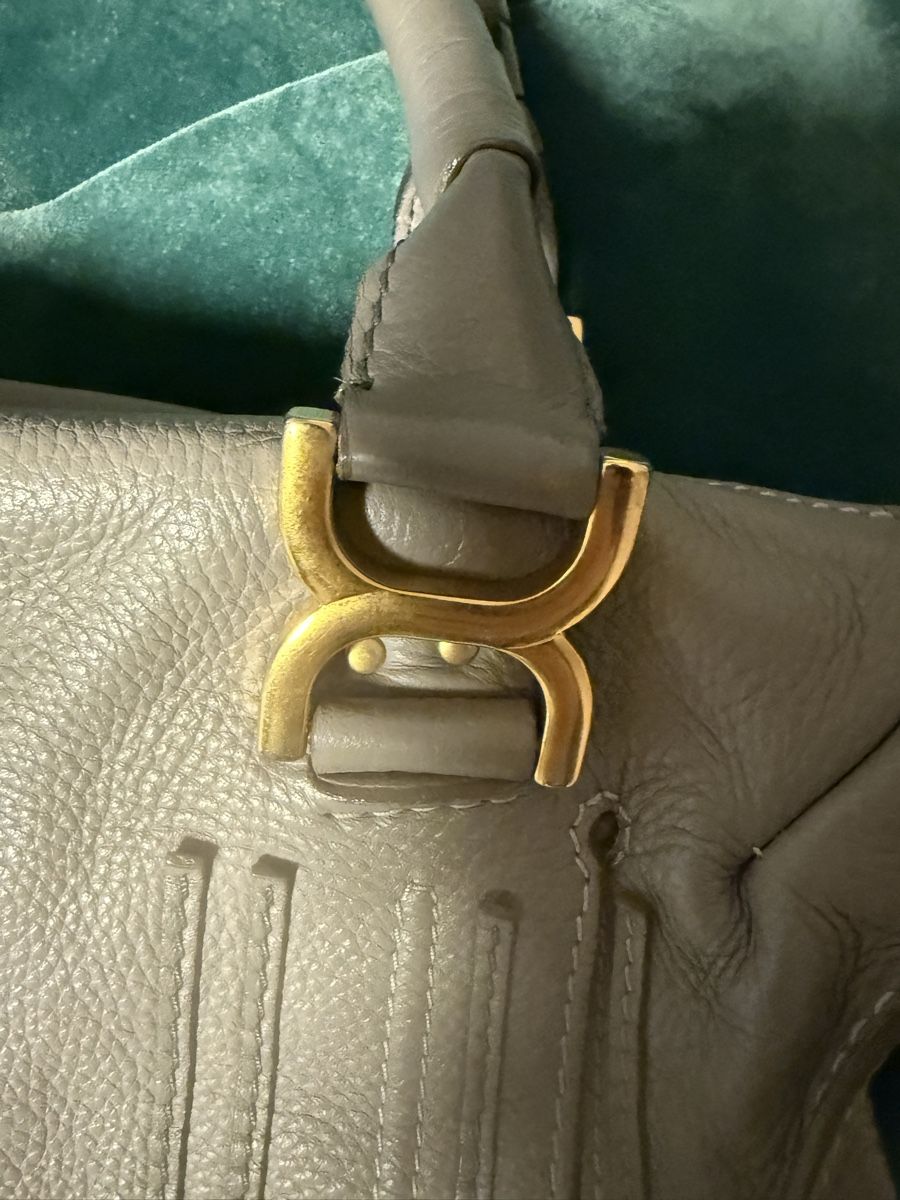 Chloé Borse da donna: Chloé Ledertasche Grau, geräumig & elegant – Usato da Wollerau venduto da Falou_Sch 7