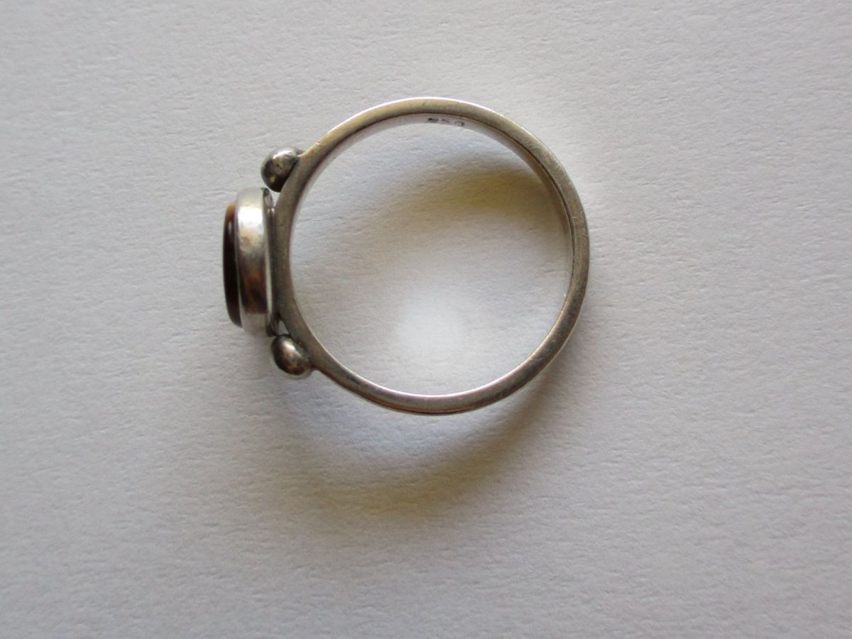 Anelli: Bague argent 950 œil de tigre – Usato da La Sarraz venduto da vic_v6kz 2