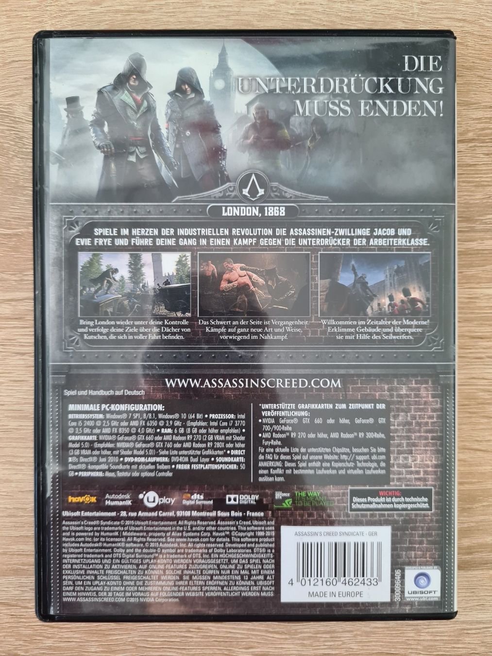 Giochi: Assassin's Creed Syndicate (5 DVD) (Multilanguage) - PC – Usato da Carouge GE venduto da Gasco 1