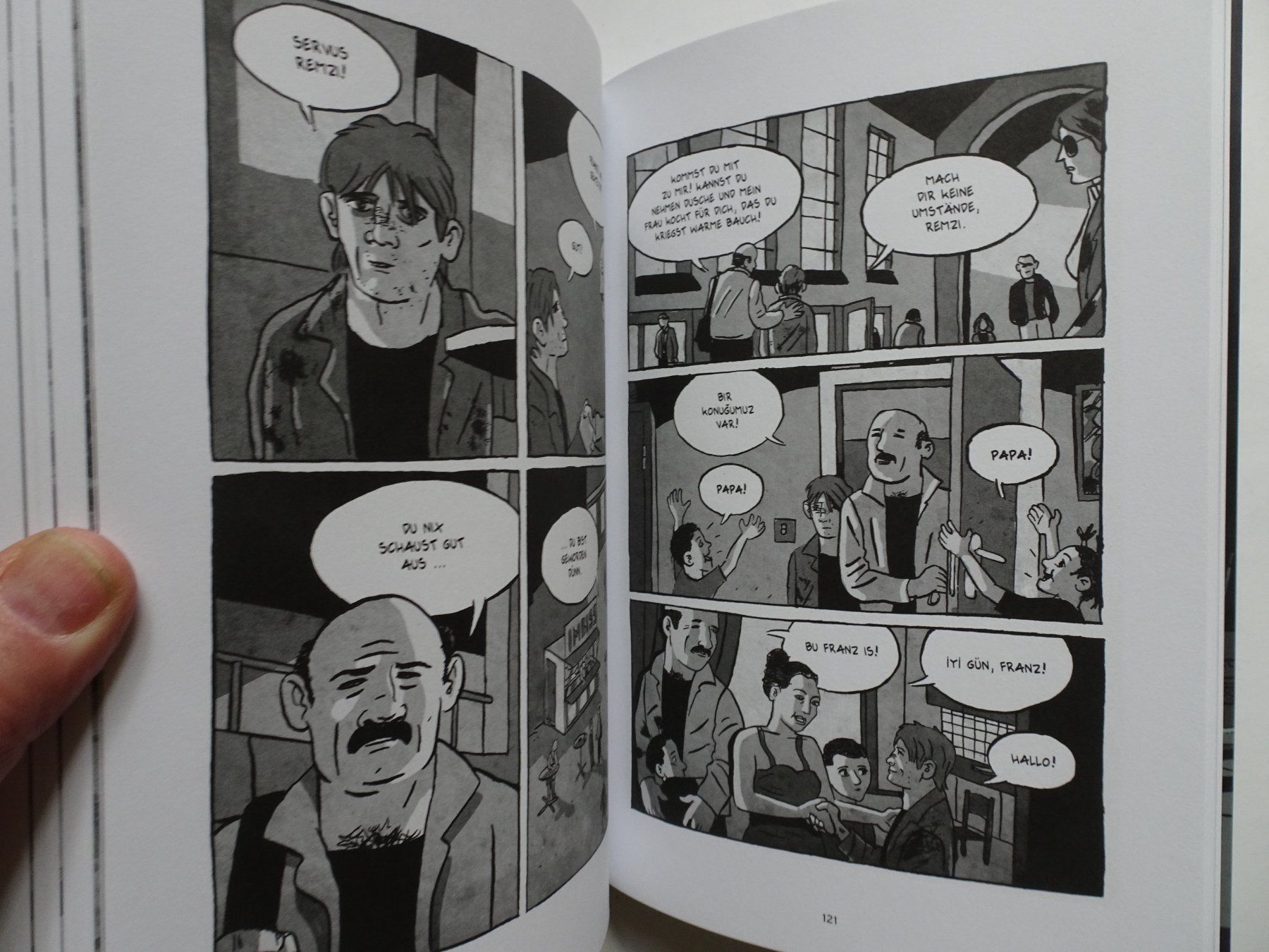 Fumetti: Frank Schmolke - Trabanten Graphic Novel Comic – Usato da Schönenwerd venduto da schnitzunddrunter 2