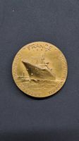 Medaille Frankreich Compagnie Générale Transatlantique 1962