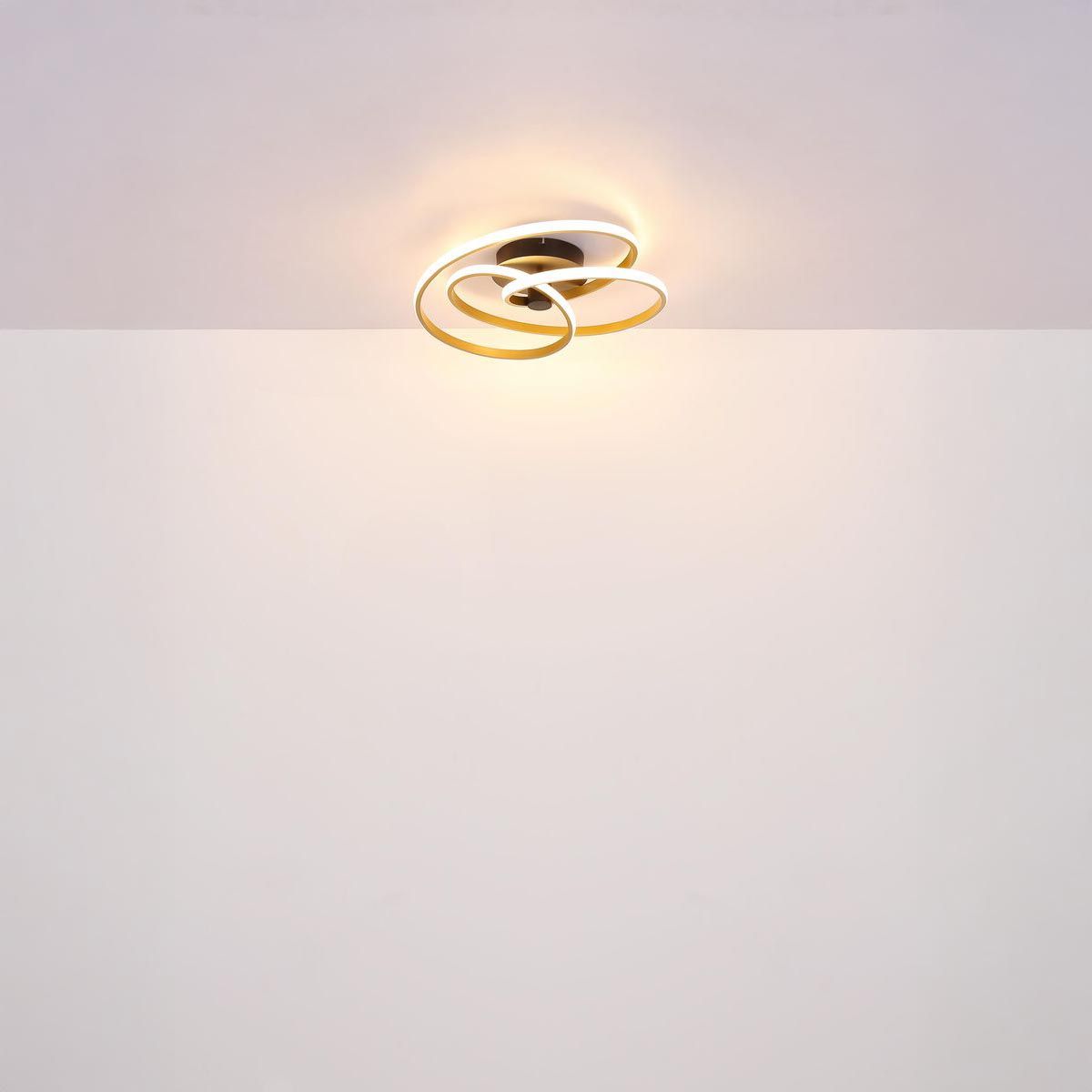 Kronleuchter & Deckenlampen: LED Deckenleuchte, Nickel, 50 cm Ø – Neu (gemäss Beschreibung) aus Kreuzlingen von Smart-Light 4