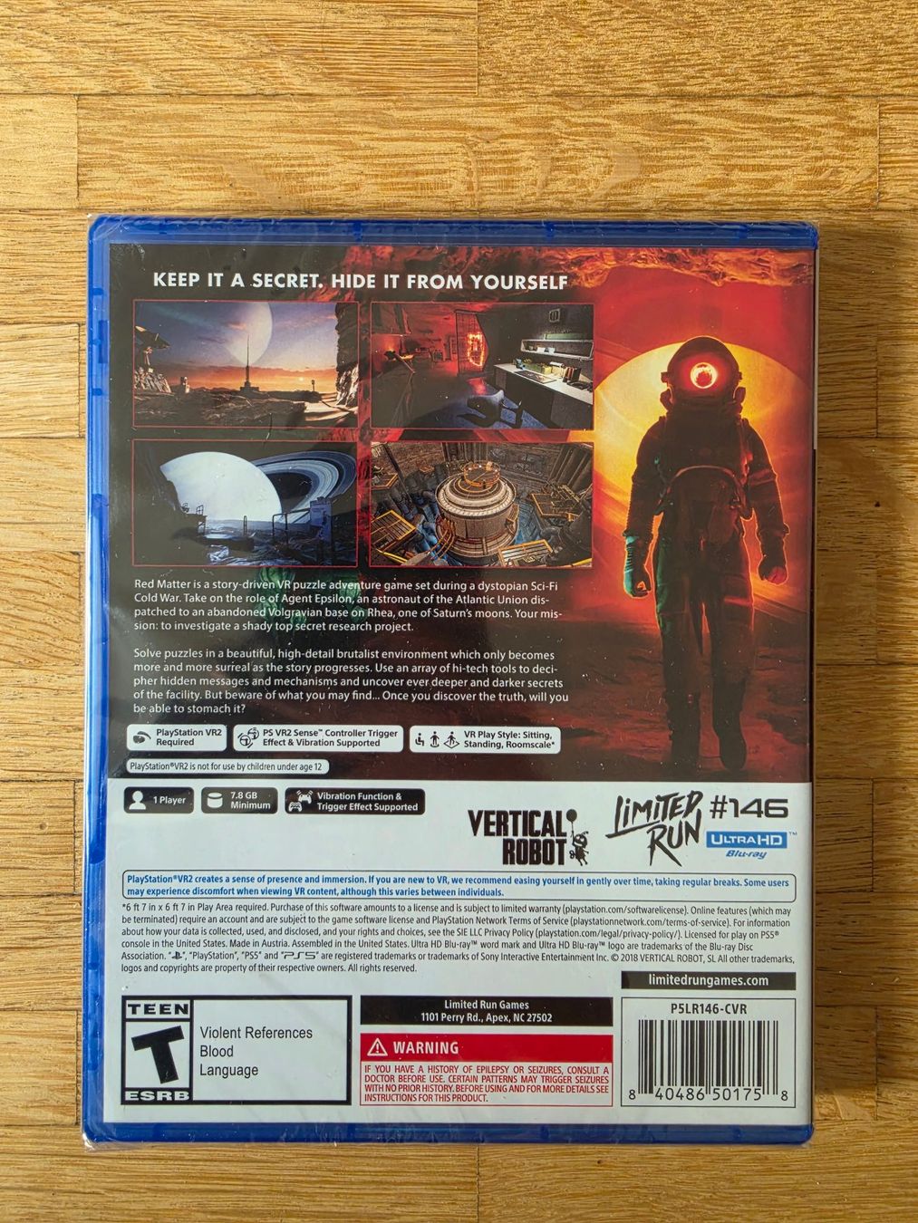 Spieldosen: PS5 Red Matter – Neu und originalverpackt aus Rüschlikon von lordgara 1