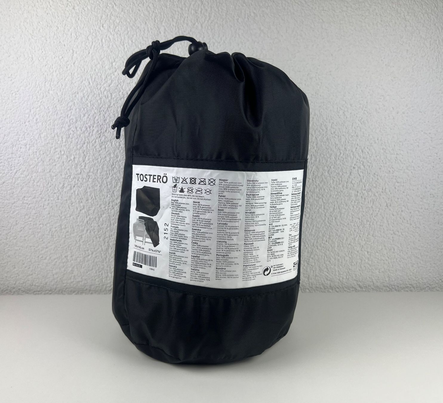 IKEA TOSTERÖ Gartenmöbel-Abdeckung schwarz – 145x145 cm (Neu und originalverpackt) in Stein am Rhein für CHF 35 – mit Lieferung auf Ricardo kaufen