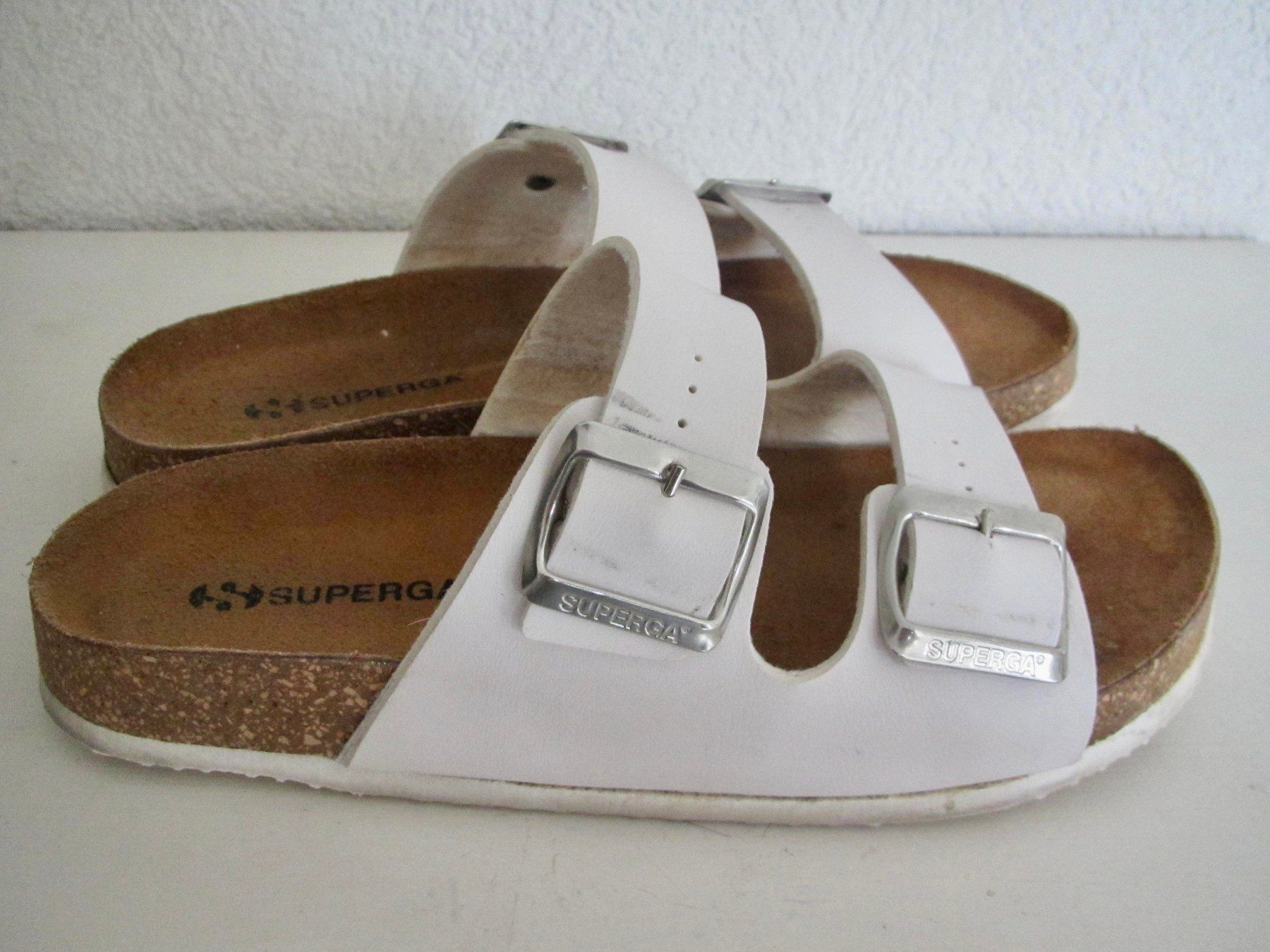 Superga Chaussures femmes: SANDALES SUPERGA VERA PELLE – D'occasion à Murten par Selliot
