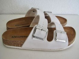 SANDALES SUPERGA VERA PELLE