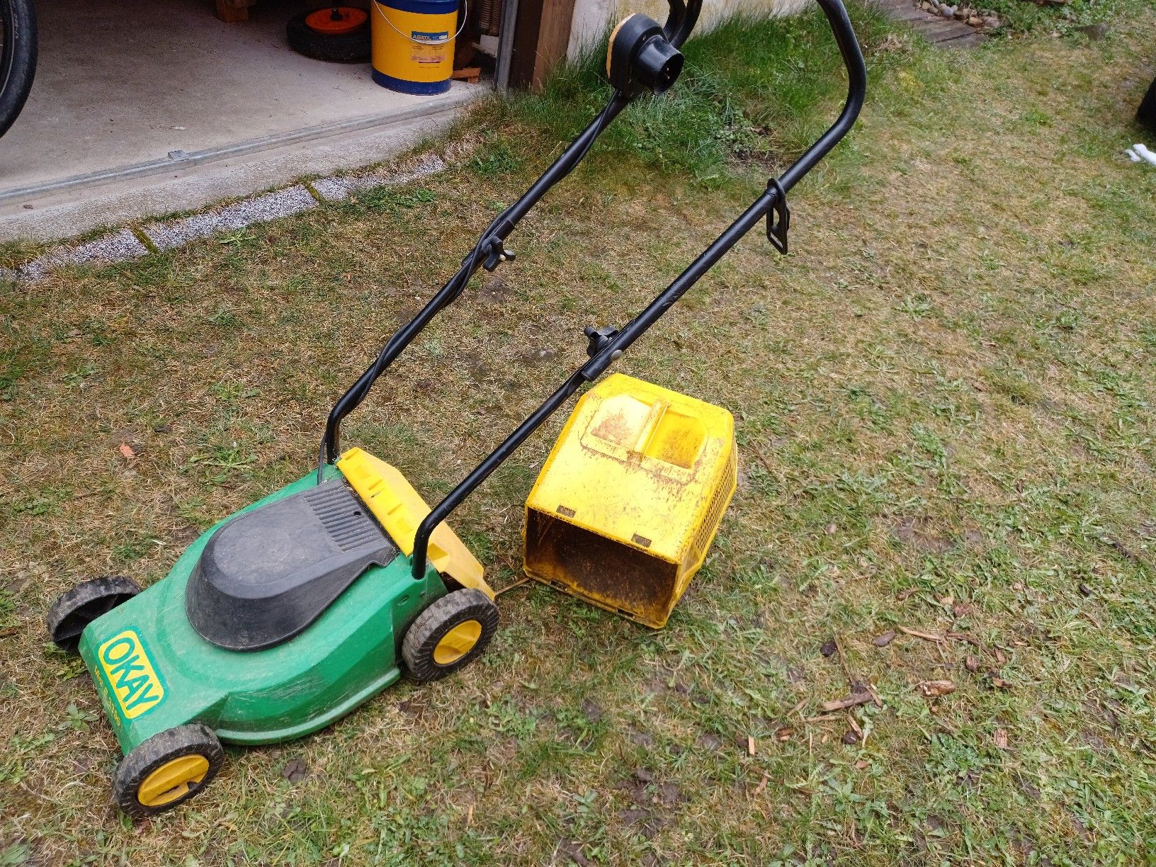 Rasenmäher: Rasenmäher OKAY Mini E 3396 – Gebraucht aus Dussnang von Chris1510 1
