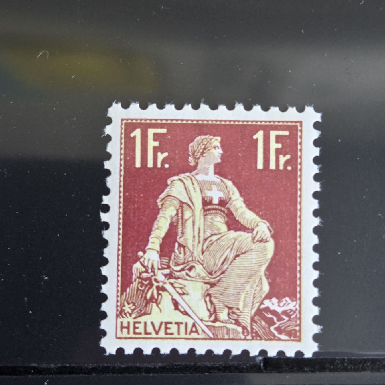Tous les timbres: Briefmarken Sitzende Helv. mit Schwert..7 Werte 1908-1940 – D'occasion à Stans par Ducati16 4