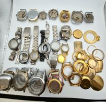 Lot de boîtiers pour montre anciennes