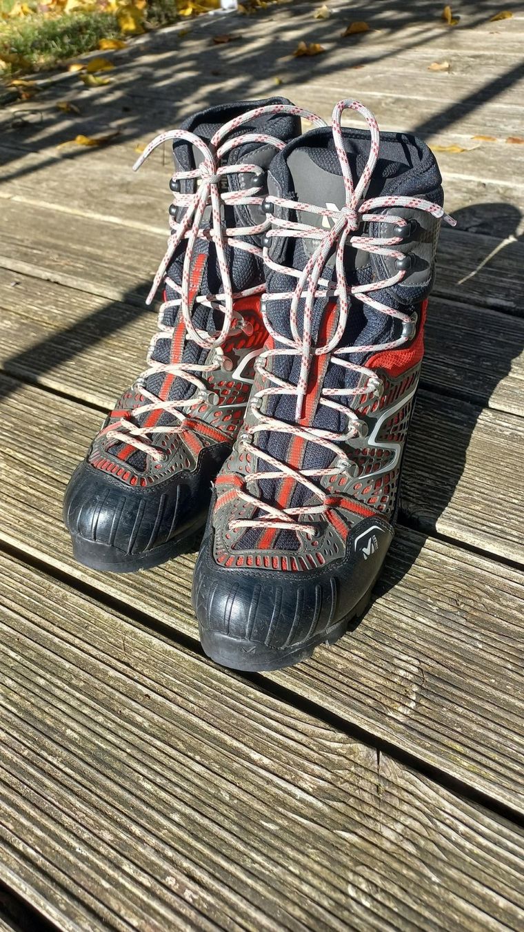 Millet Chaussures hommes: Millet Wanderschuhe Gr. 46 – D'occasion à Nottwil par world_foto 3