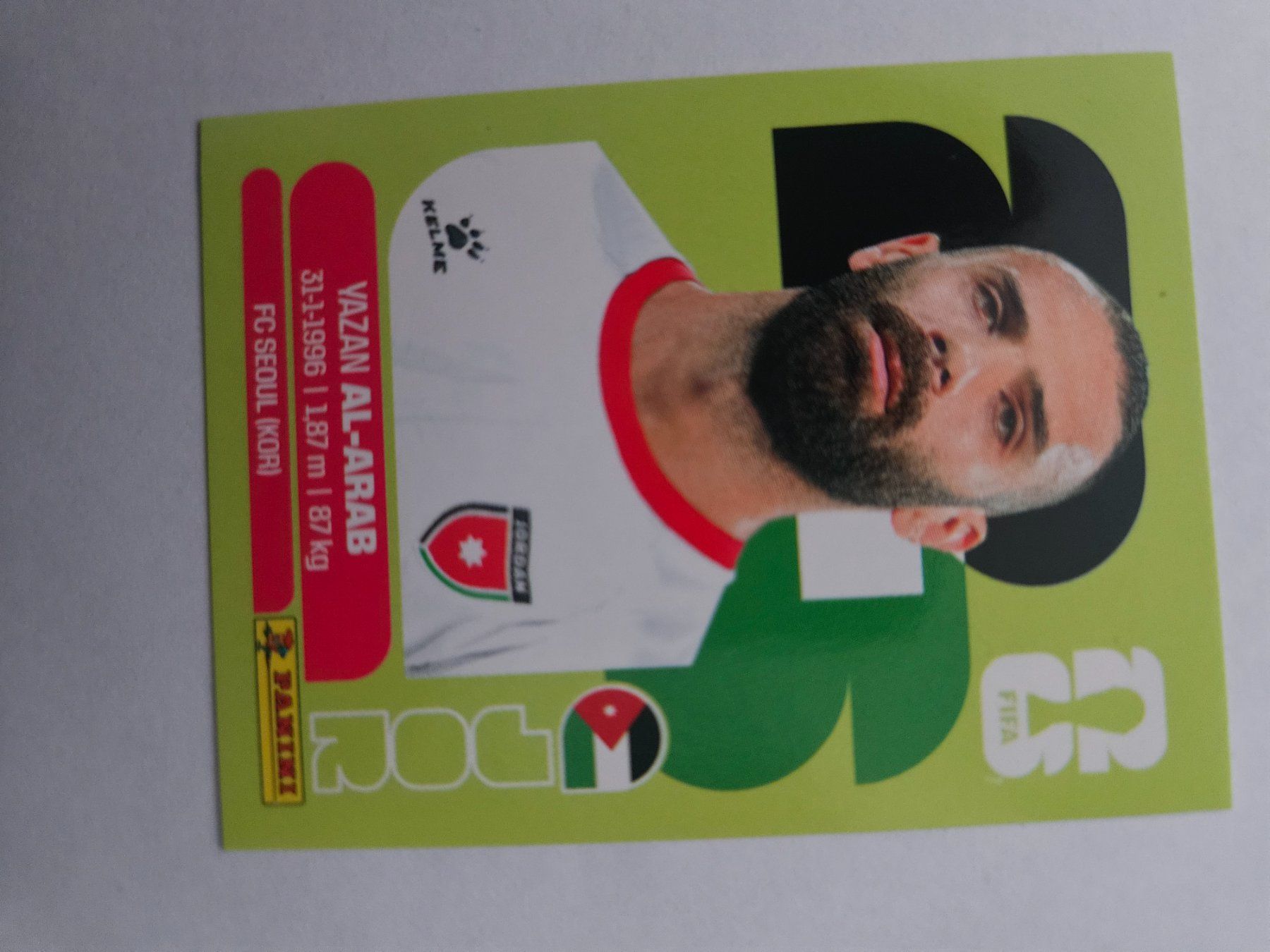 Panini Carte collezionabili: JOR 5 – Usato da Würenlingen venduto da Dinli