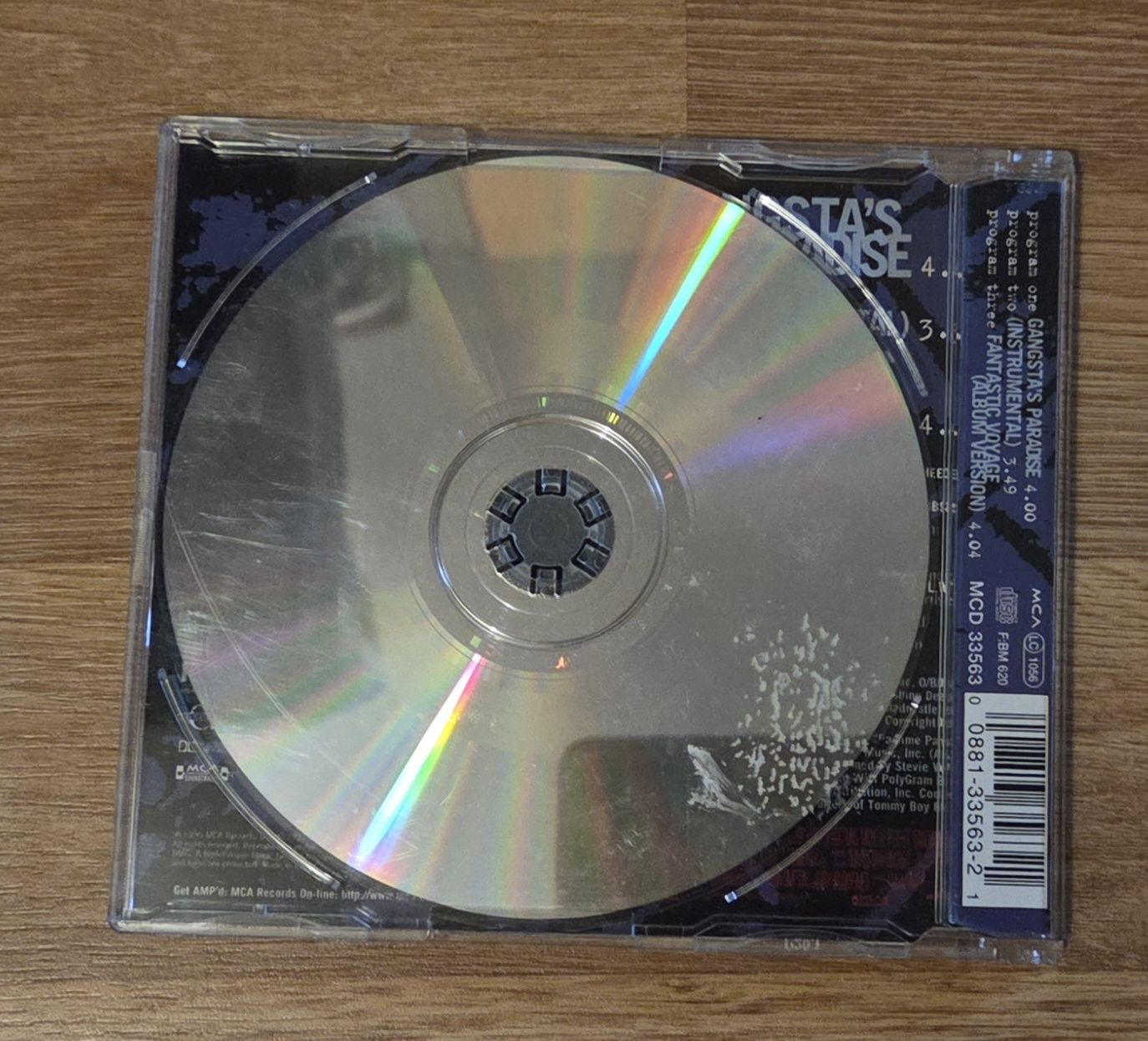 CD: COOLIO GANGASTA'S PARADIES MAXI SINGLE – Usato da Winterthur venduto da raymen74 2