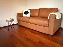 VIMLE Echtleder Schlafsofa/ Bettsofa (10 Monate alt)