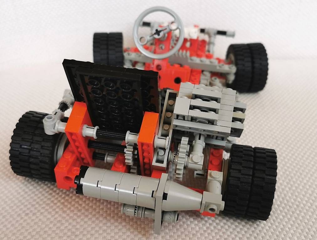 Technics Kit di costruzioni: LEGO Technic 8842 Go-Kart – Usato da Ermatingen venduto da Irem77 2