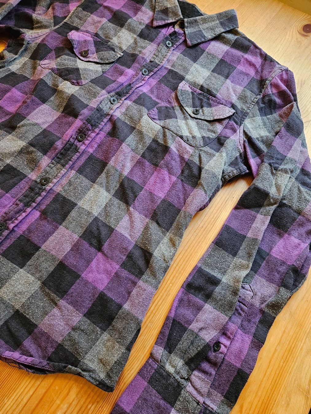 Camicie: Hemd FSBN Fishbone Grösse L Slim fit karo – Usato da Hägglingen venduto da United-Village-Trade 1